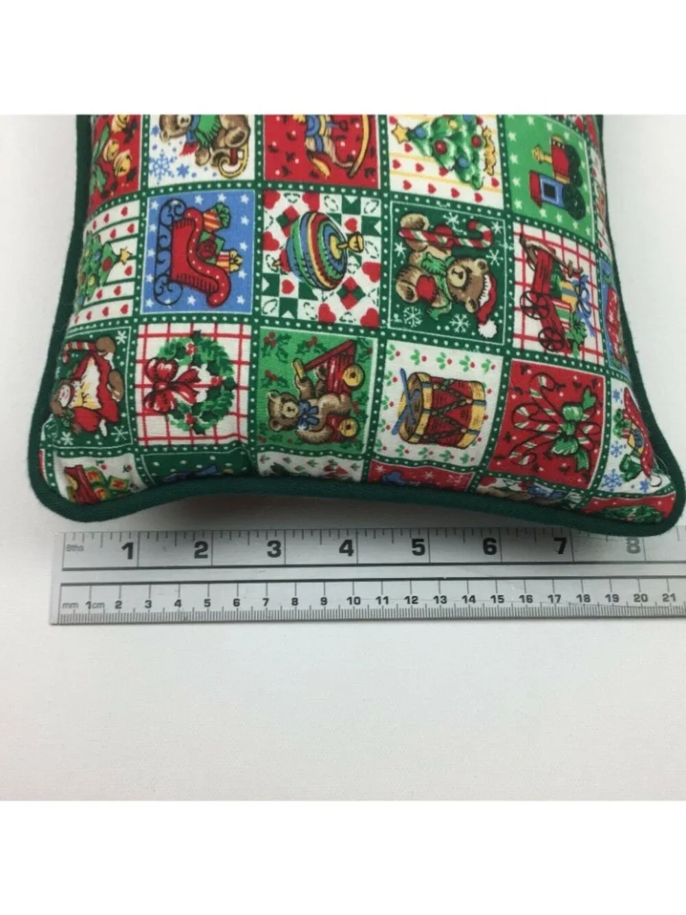 Vintage Riverdale Christmas Set of Mini Throw Decorative Holiday Pillows